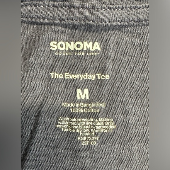 Tek Gear Burnout V-neck T-shirt Sonoma Everyday Tee Bundle Size Medium - Picture 4 of 8